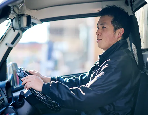 中途1年目　ドライバー　K.M. さん